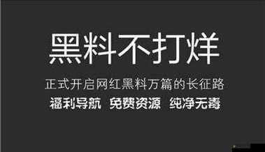 黑料不打烊：关于各种八卦娱乐事件的汇总与剖析